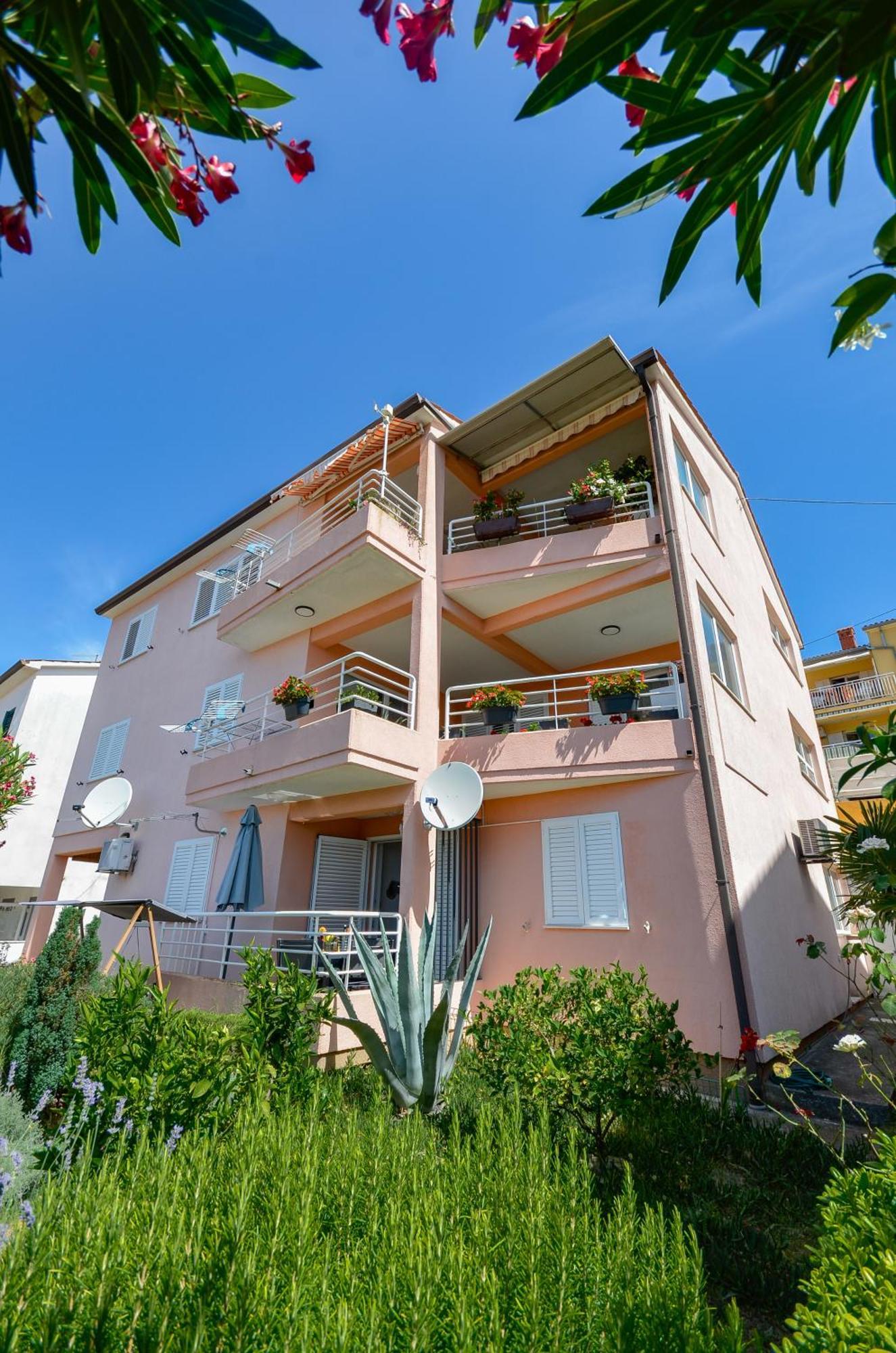 Apartman Kiki Rabac Exteriér fotografie